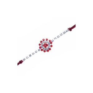 rakhi plate with rakhi pack of 1