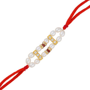 rakhi for brother and bhabhi with gift pack of 1