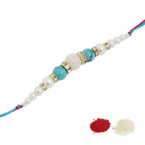 rakhi for brother and bhabhi with gift combo set pack of 1