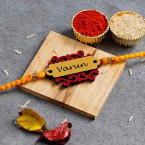 rakhi for brother and bhabhi with gift pack of 1