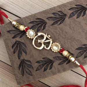 Rakhi With Pure Cotton thread For Men, Boys special for Rakshabandhan (Roli Chawal Included)