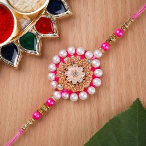 Rakhi Set of 1 with Roli Tilak Pack – Rakhi Set For Brother, Kids, Rakshabandhan Gift for Brother