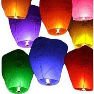 besten Hot Air Balloon Paper Sky Lantern Set of 5